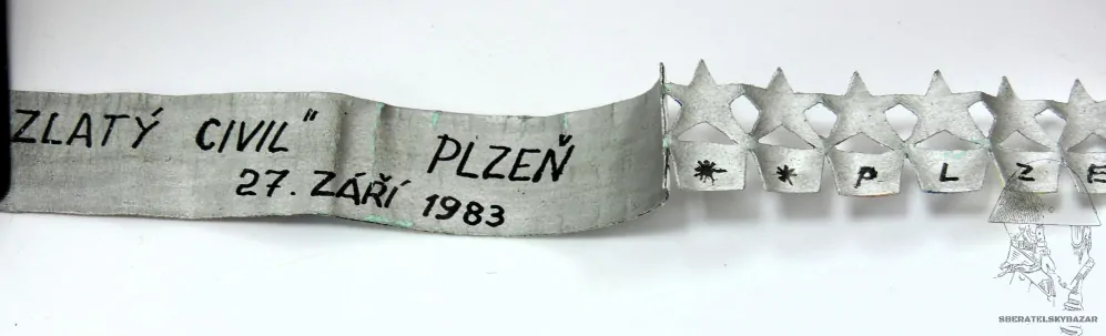 Část metru Civil - Plzen 1983 