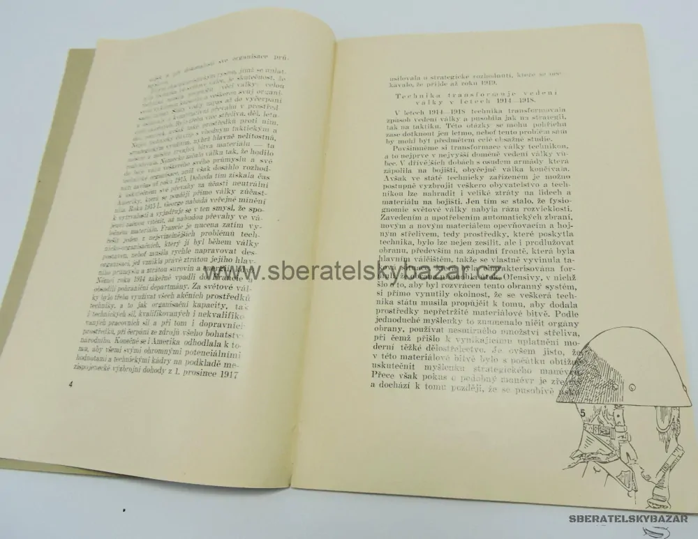 Originál Technika v obraně naší republiky 1935 