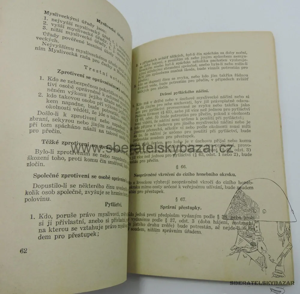 Originál příručka SNB 1945 - Správní právo 
