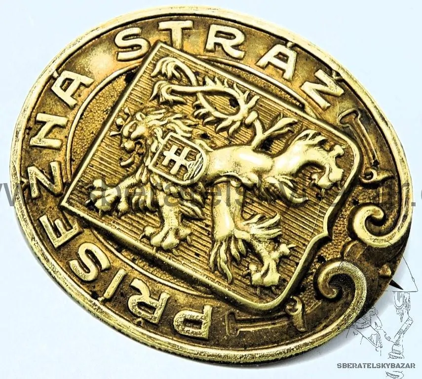 Placka přísežná stráž - Zlatá 