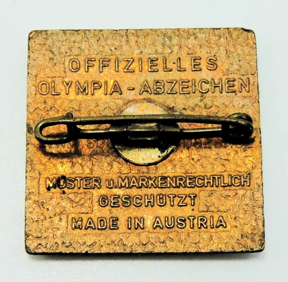 odznak  IX. OLYMP WINTER SPIELE  1964