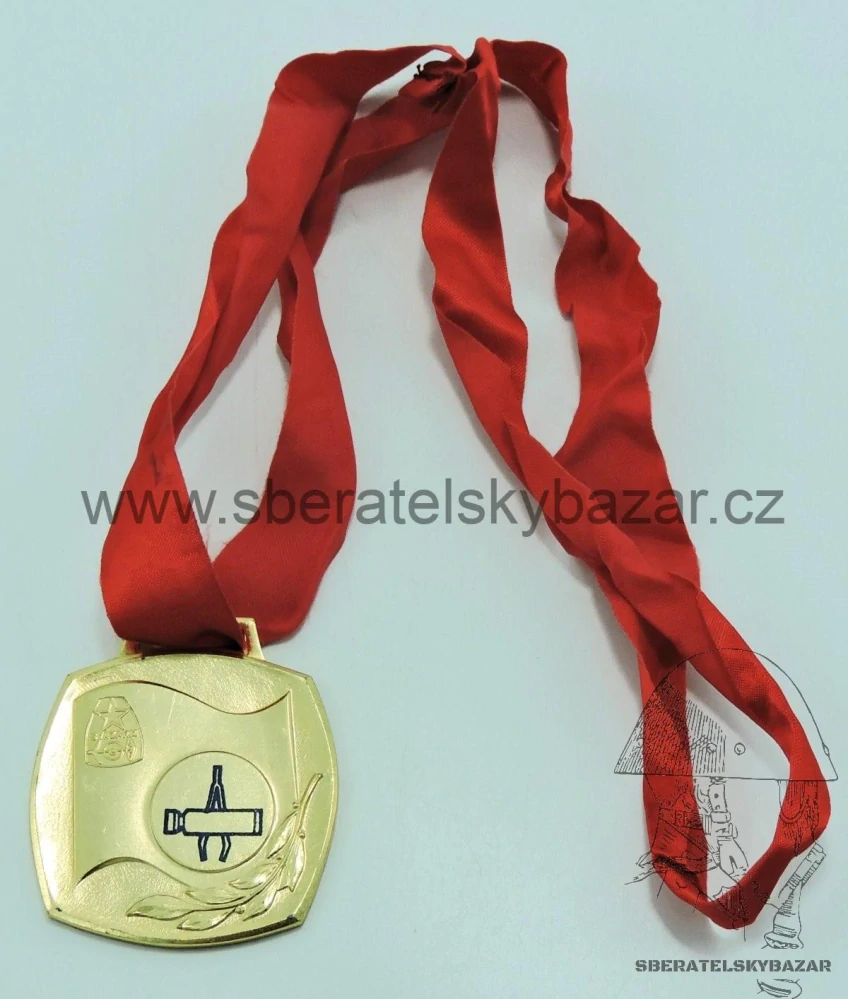 Medaile Svazarm zlatá  - Topo