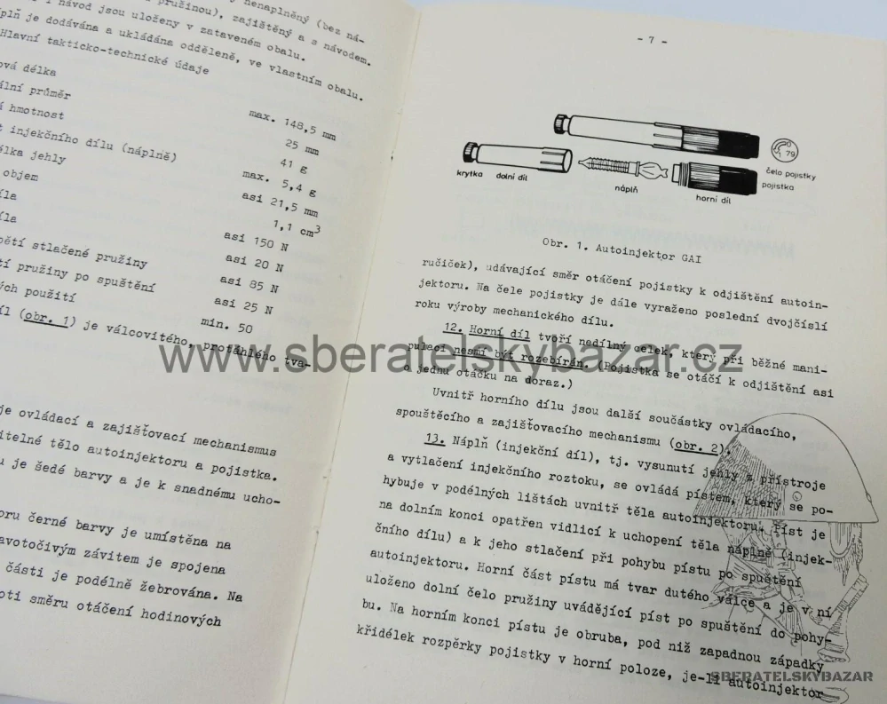 Originál předpis autoinjektor GAI