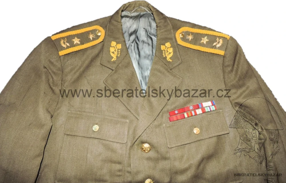 Sako generál major ČSLA - předrevoluční verze