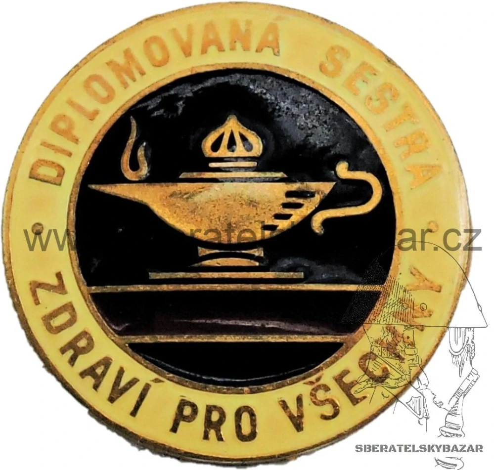  Odznak diplomovaná sestra - Zdraví pro všechny 