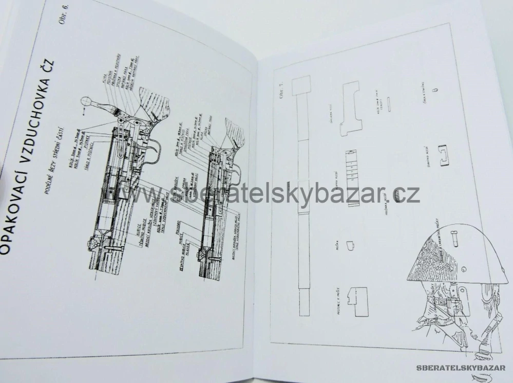 Příručka Opakovací vzduchovka ČZ vz.35/vz.47 - reprint/replika
