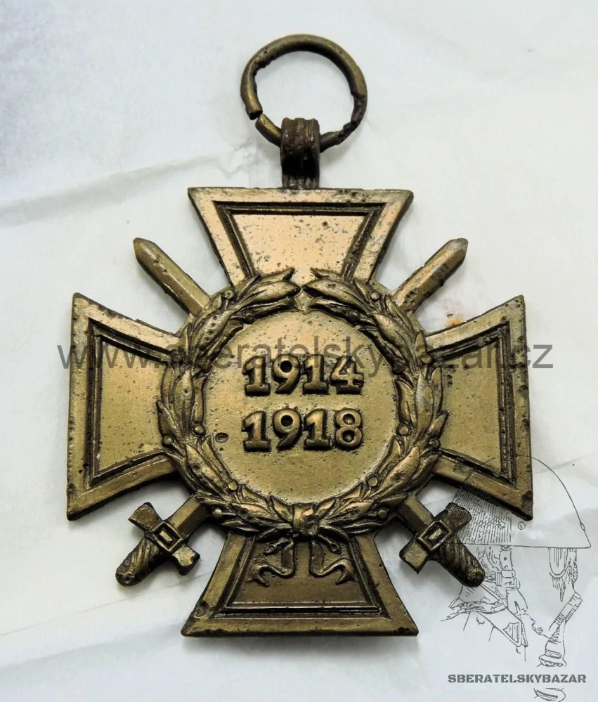 Medaile Kříž cti - Ehrenkreuz für Frontkämpfer - v originálním obalu
