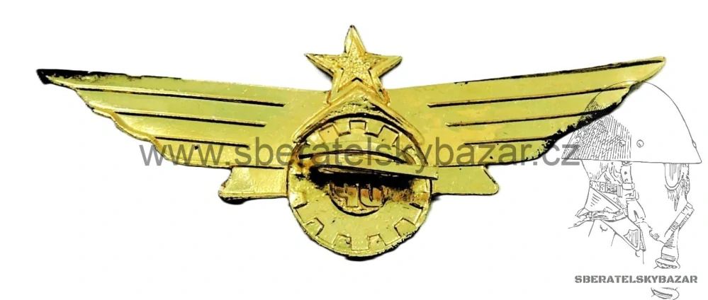  Čepicový odznak - Dopravní podniky zlatý 