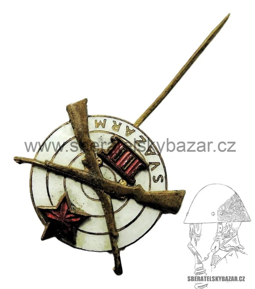 Odznak Svazarm Střelec III. třída 
