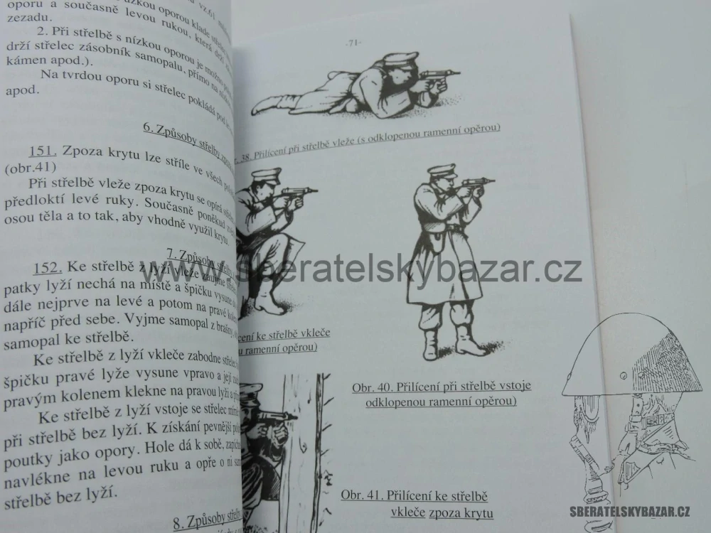 Předpis 7,65mm SAMOPAL vz.61 - Škorpion - Reprint-Replika 