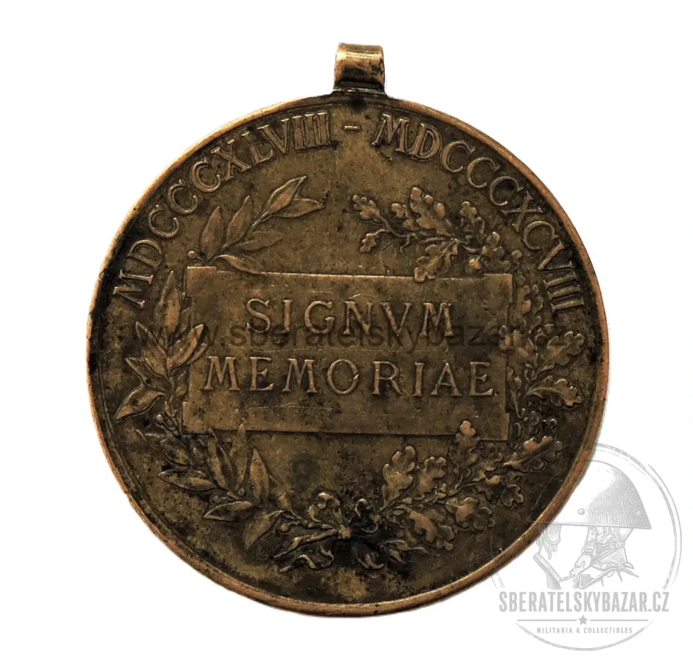 Jubilejní medaile 1898 k příležitosti 50 let panování FJI