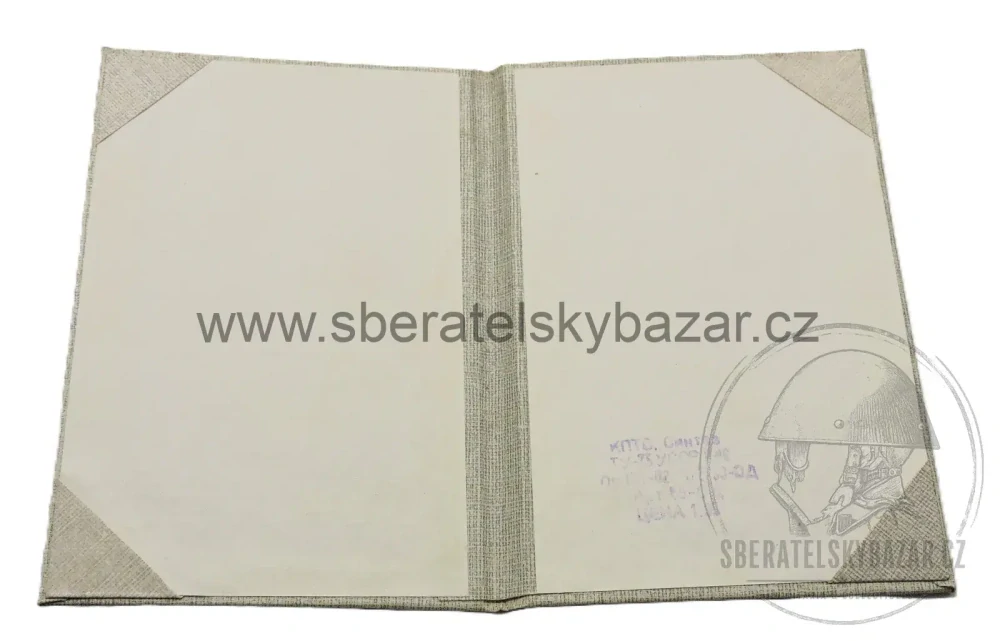 Originální sovětské osvědčení o uzavření manželství (СССР) 