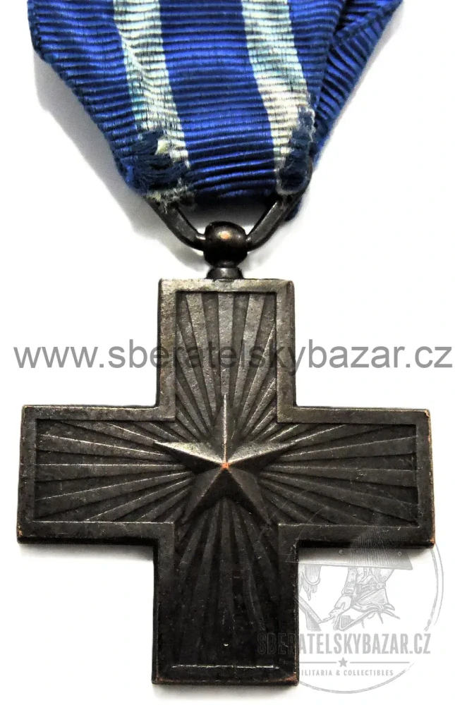 Itálie WWI – Croce al Merito di Guerra – Válečný záslužný kříž Vittori 