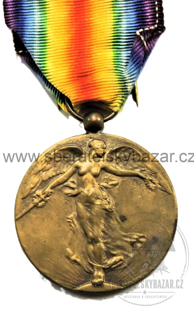 Belgie – Vítězná medaile 1914–1918 – Interallied Victory Medal – WWI 