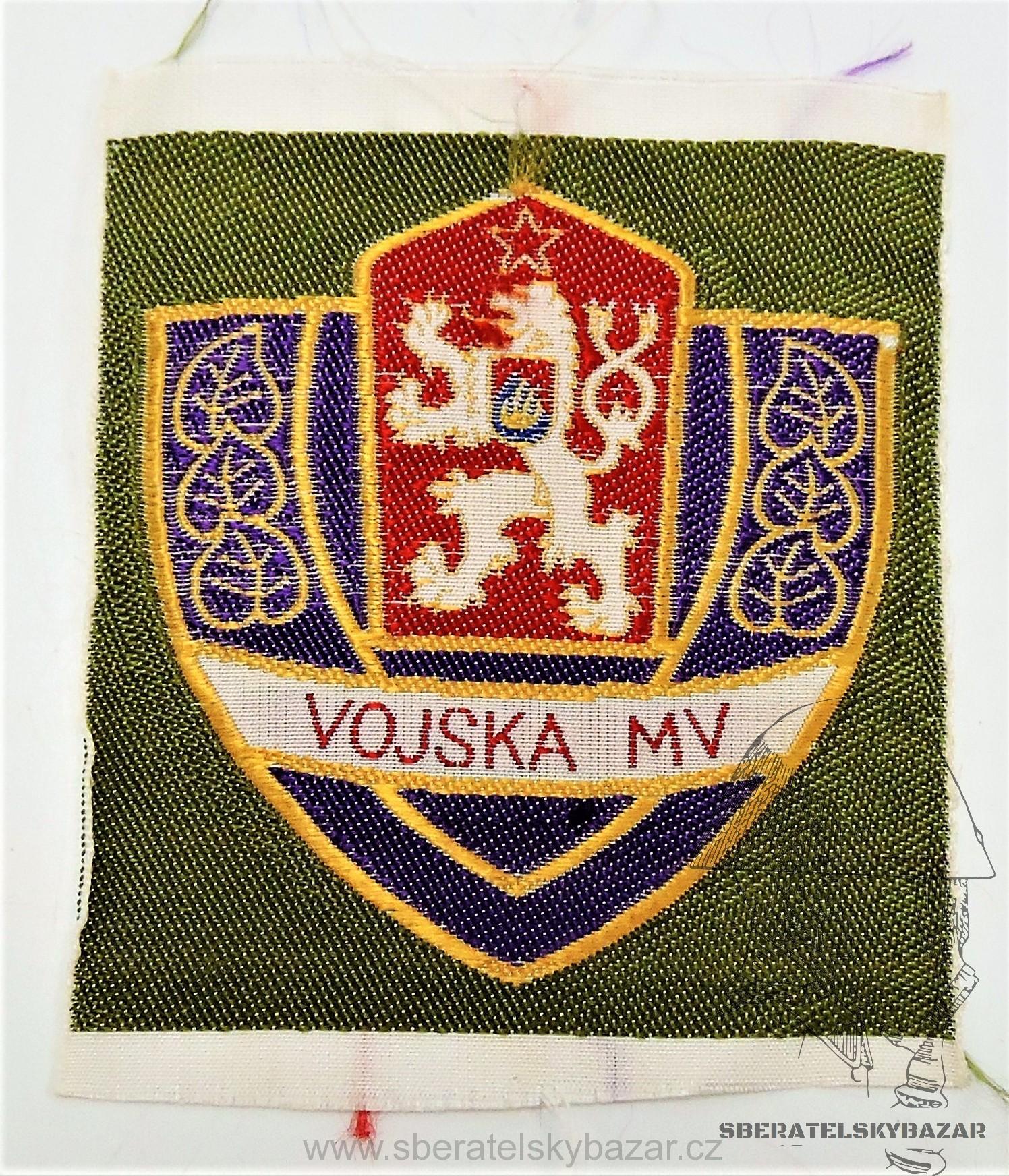 Nášivka Vojska MV ( Ministerstva vnitra VMV )