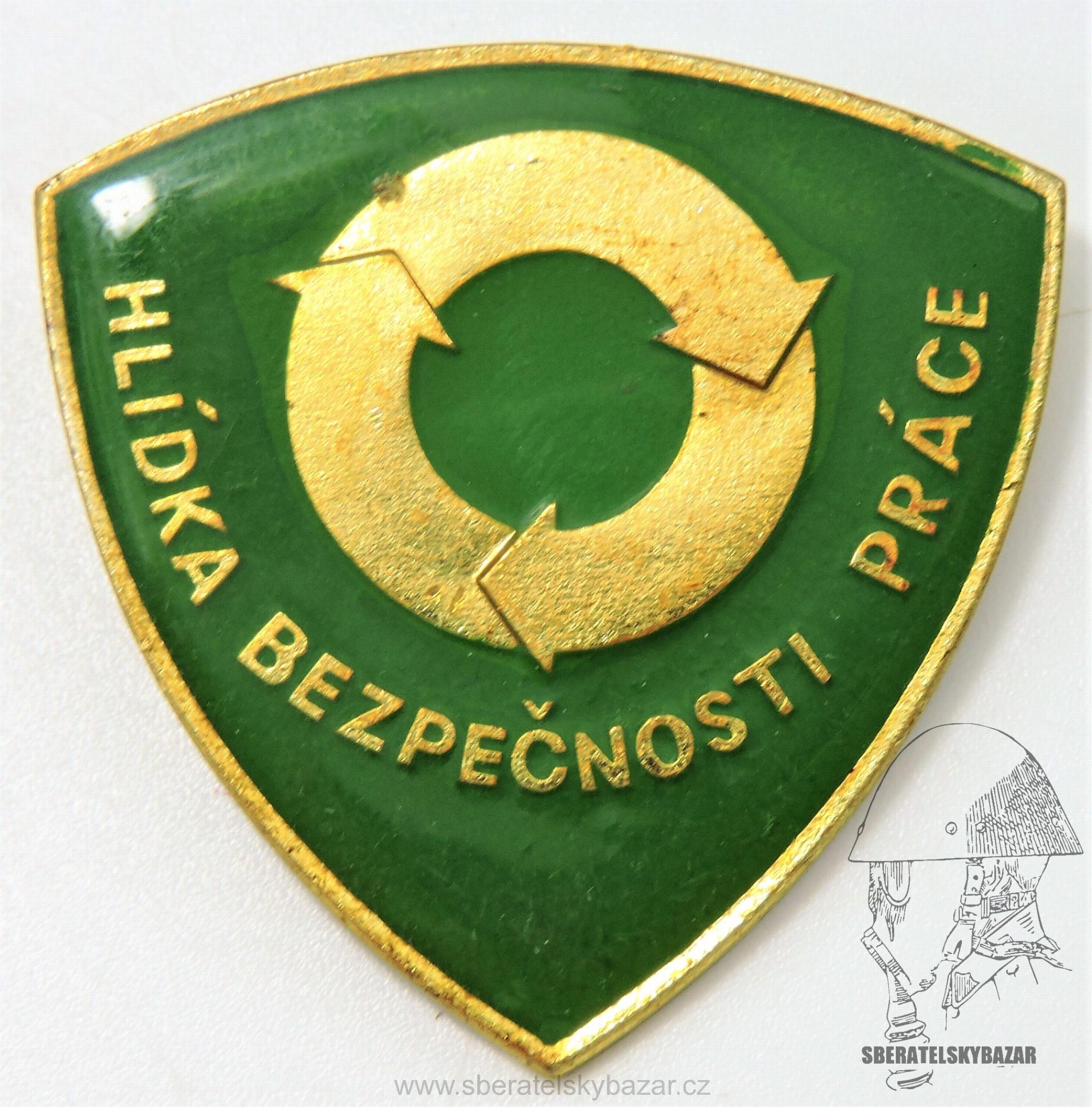 Odznak velký hlídka bezpečnosti práce 