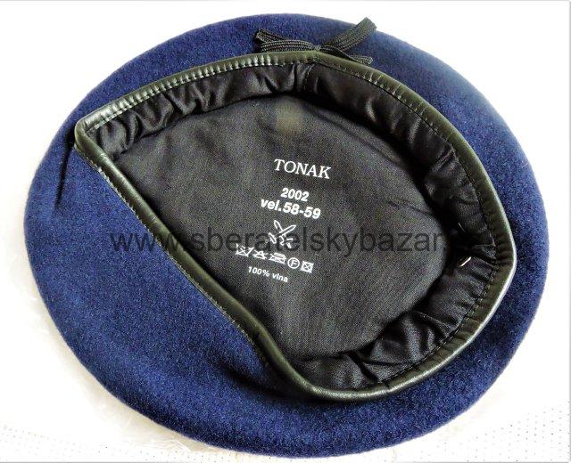 Tmavě modrý baret AČR