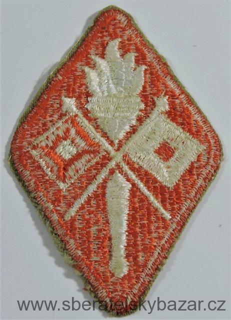 Nášivka US army škola signalizačního vojska