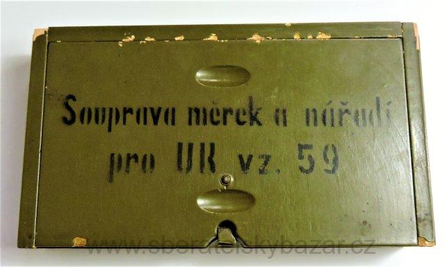Souprava měrek a nářadí pro UK vz. 59
