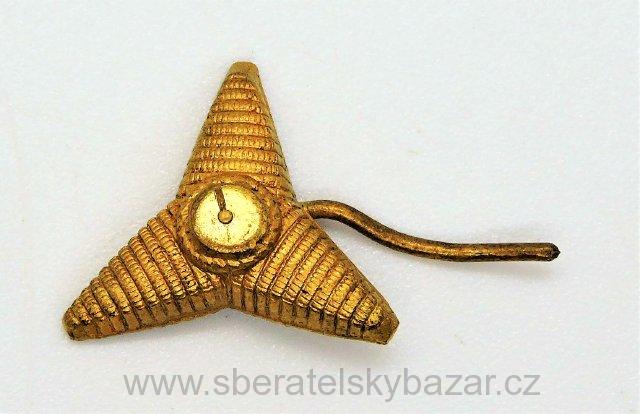 Hodnostní hvězdička malá RČS trojcipá - 13mm