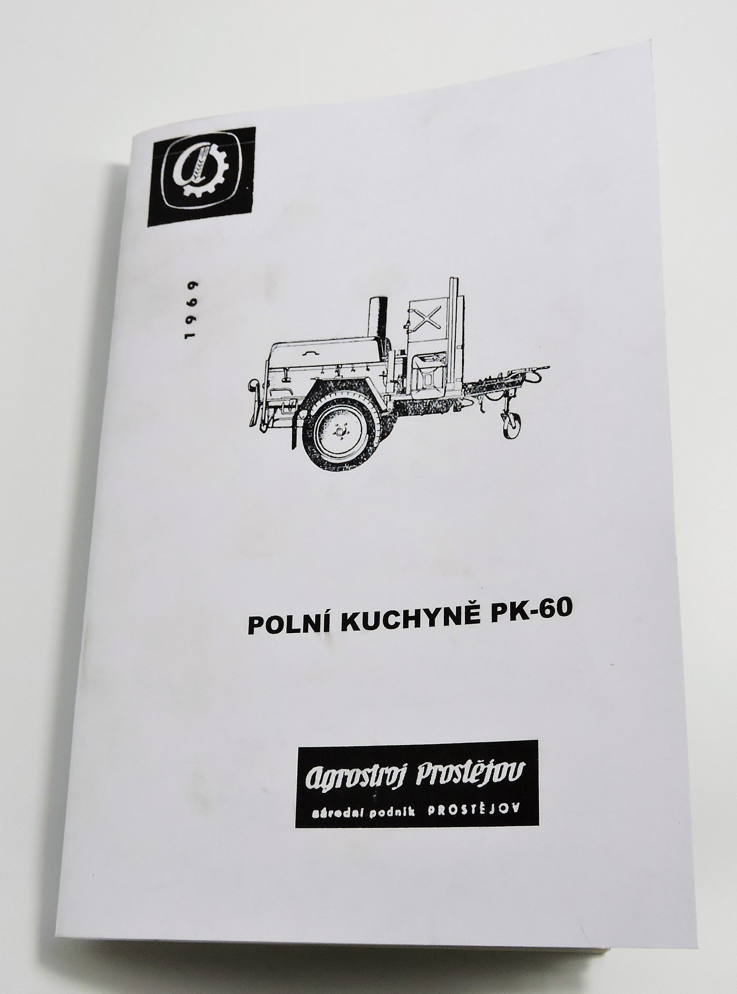 Příručka Polní kuchyně PK-60  - Reprint (Replika)