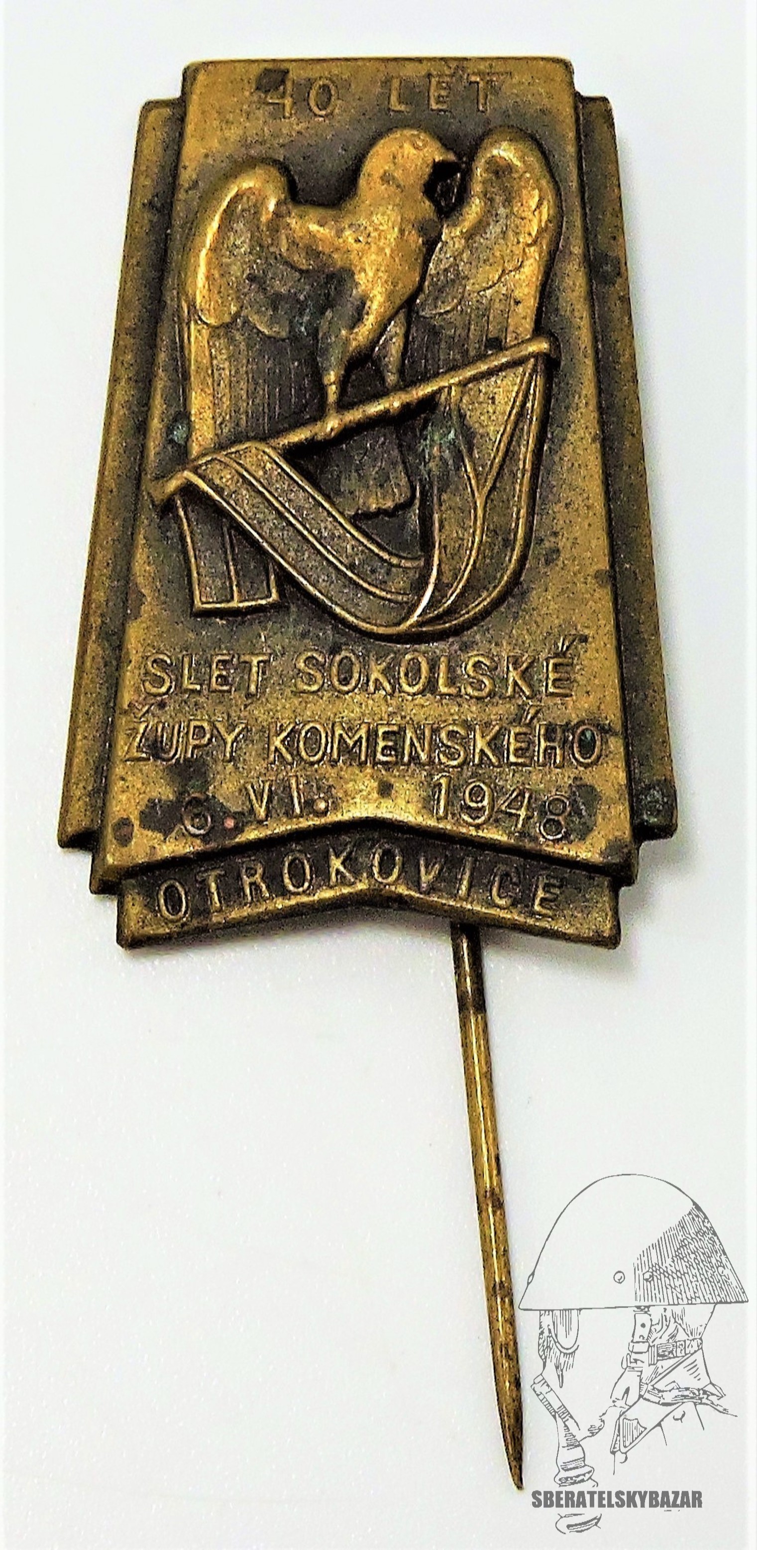 Otrokovice, Slet sok. župy Komenského 1948