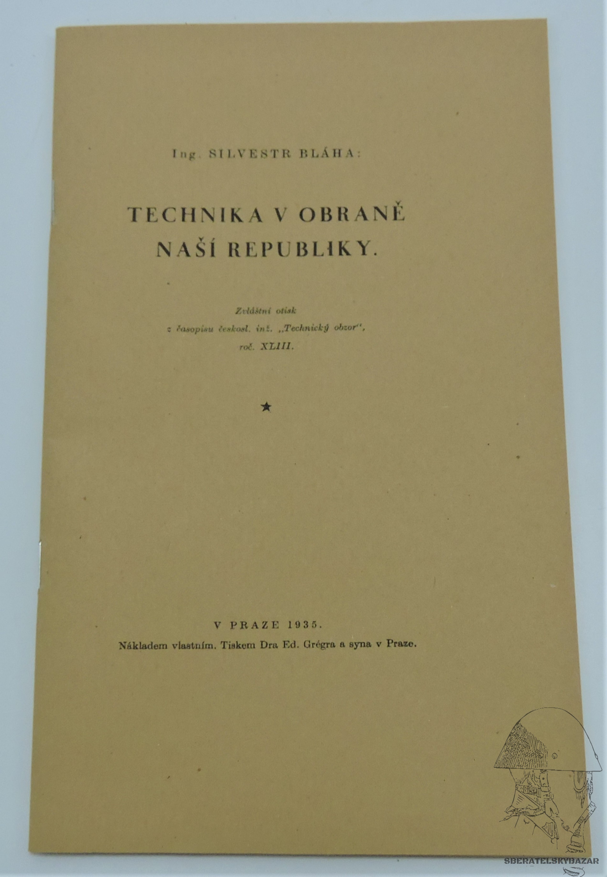 Technika v obraně naší republiky 1935  - Reprint (Replika)