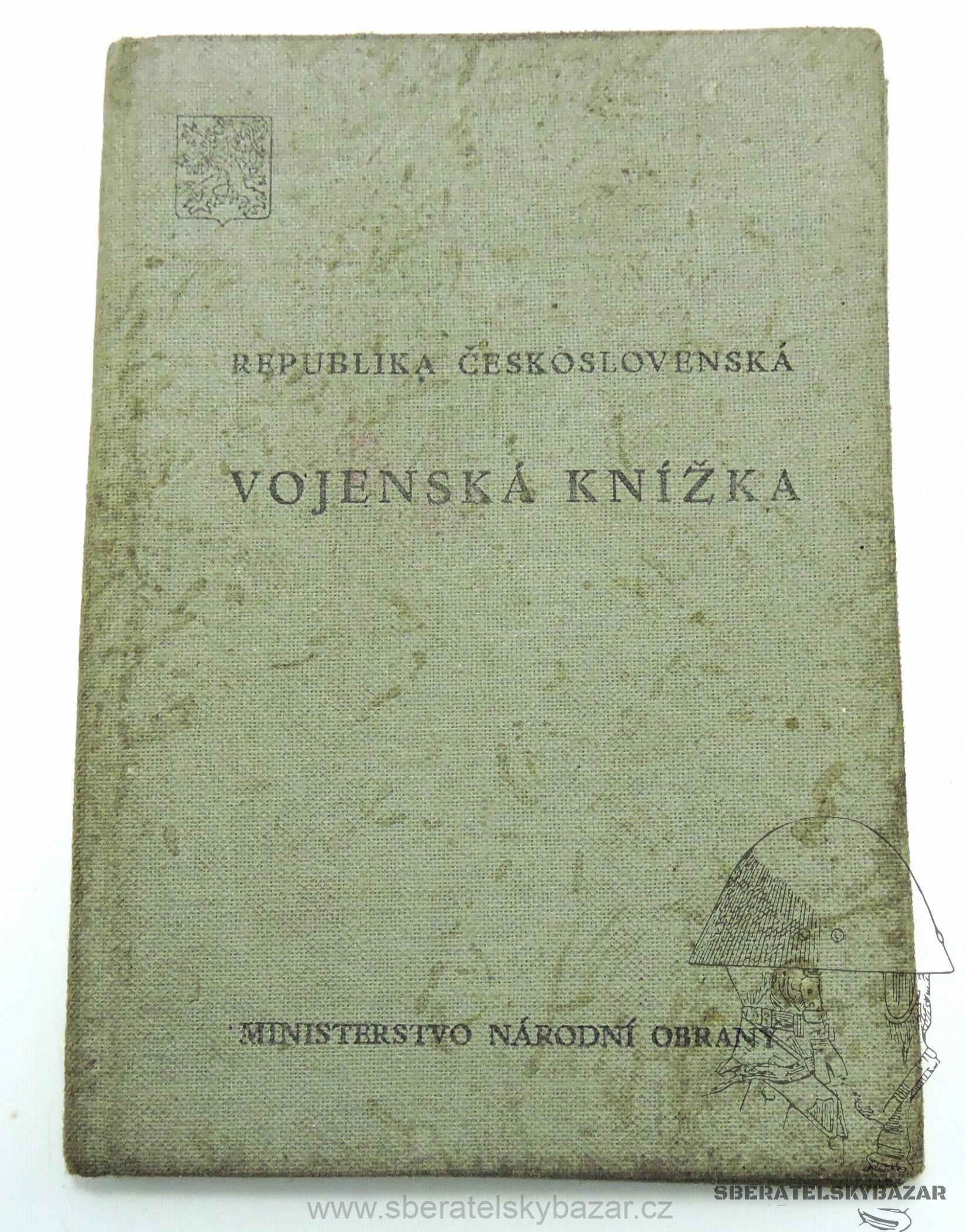 Vojenská knížka - Sběrač raněných 