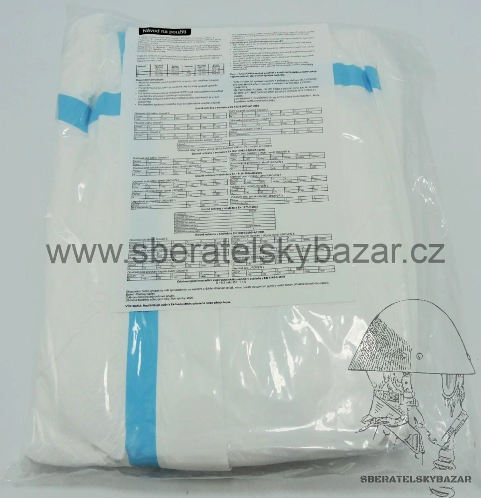 Ochranný oděv AČR (Covid-19) Rok 2020 - velikost 2XL 