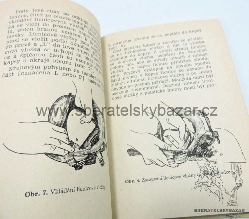  Předpis ČSLA maska M10 - Originál 