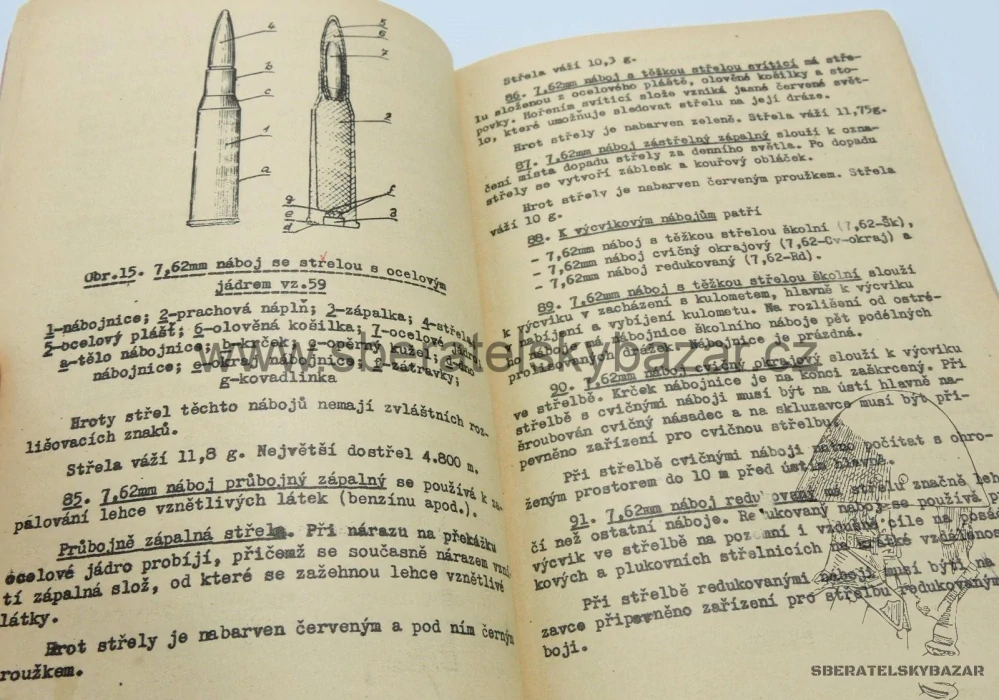 Originá Předpis univerzalní kulomet vz.59 