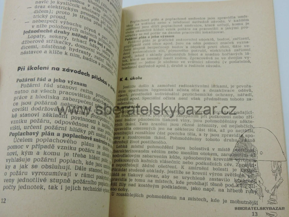  Činost obyvatelstva v prostoru napadení Jadernou zbraní 