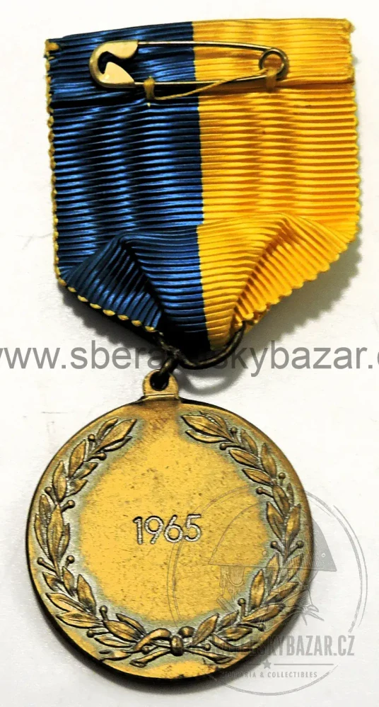 Švédská střelecká medaile Skillingaryds Skyttekrets 1965 