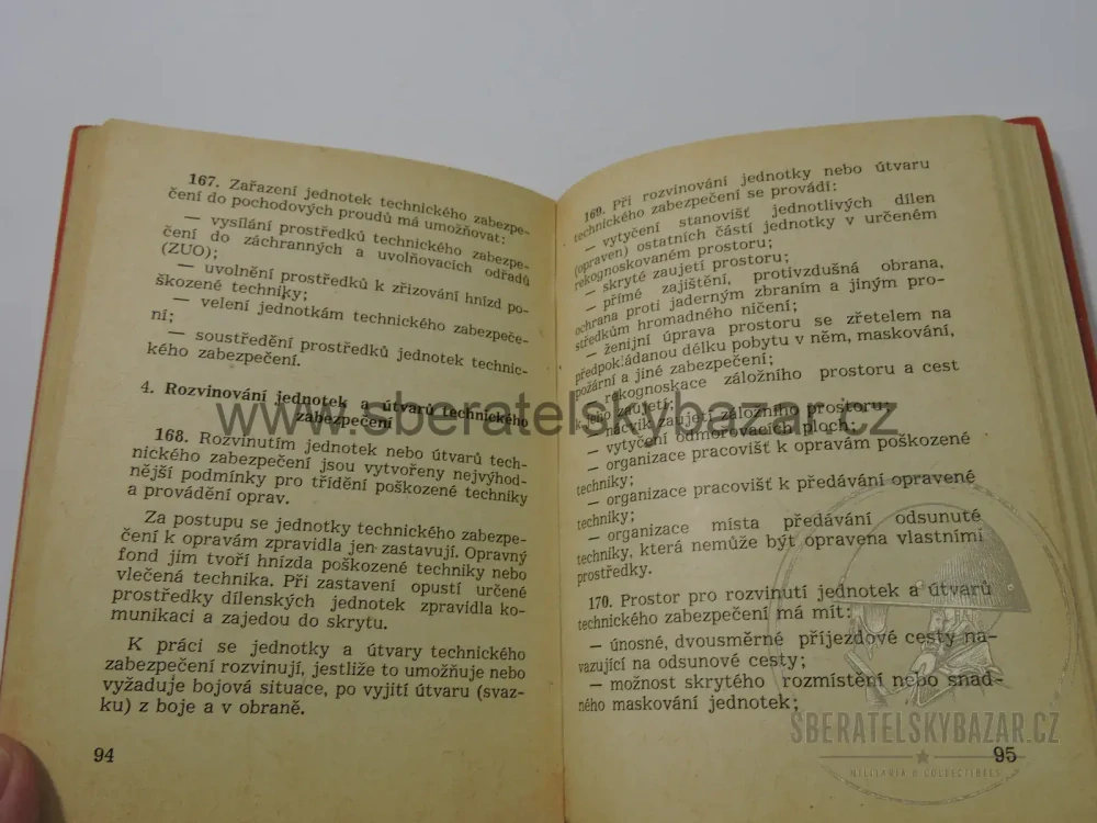 	 Předpis Technika zabezpečení vojsk v poli 