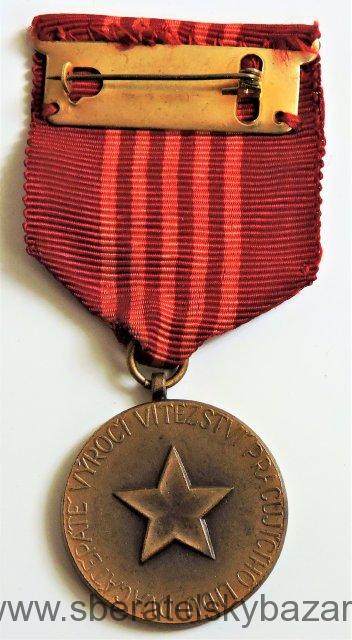 Medaile vítězný únor 1948