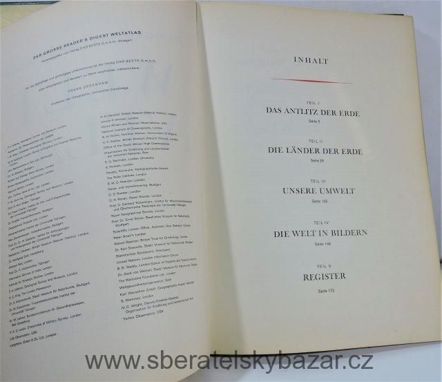 DER GROSSE READER'S DIGEST WELTATLAS - von 1965