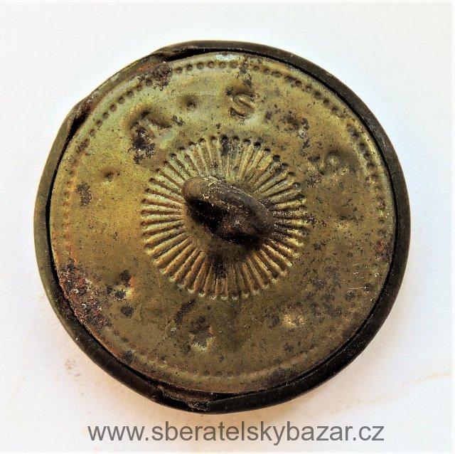 Knoflík Meče RČS  28mm