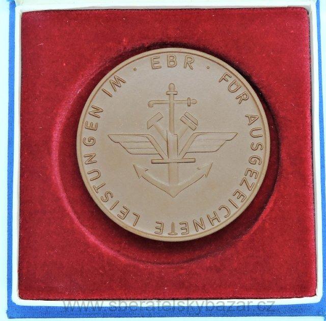 Plaketa Míšeň - Meissen Medaille Für ausgezeichnete Leistungen im EBR, Wir dienen de