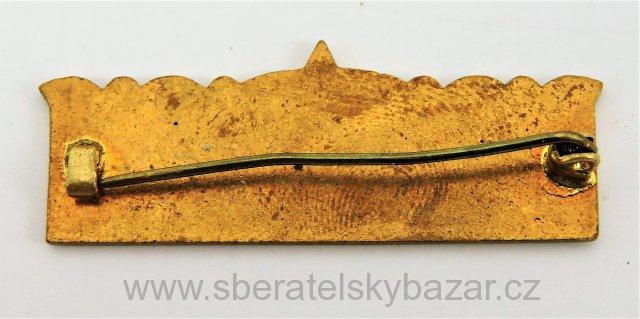 Odznak - VZORNÝ FUNKCIONÁŘ SVAZARMU SEVEROČESKÉHO KRAJE