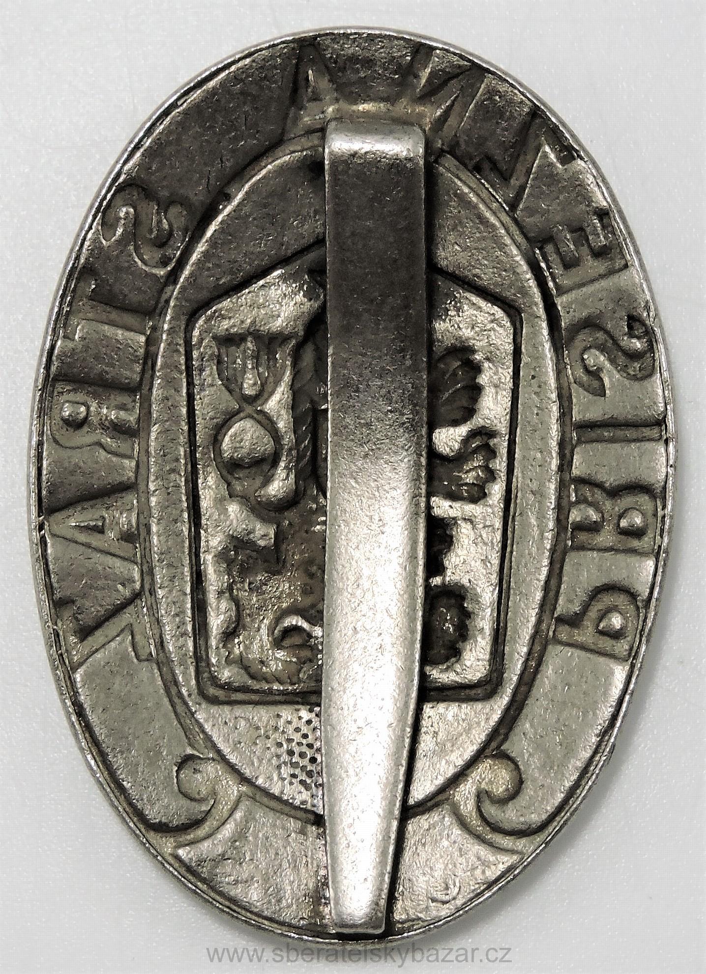 Odznak "placka" - Přísežná stráž 