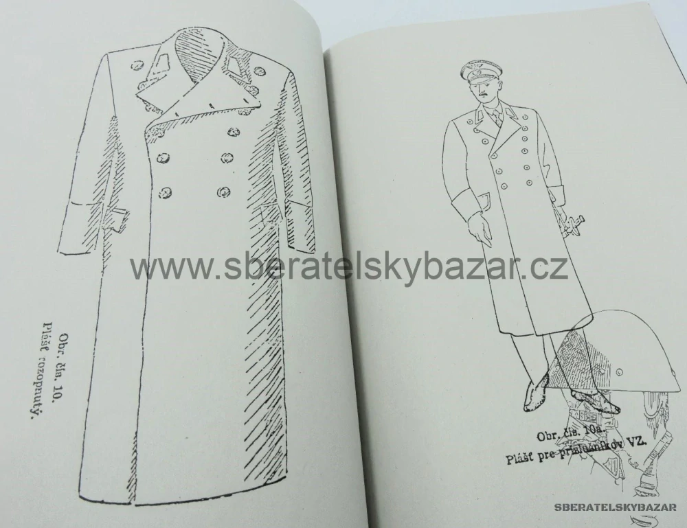 Slovenský vojenský rovnošatový předpis 1940 - Odznaky, Uniform-reprint
