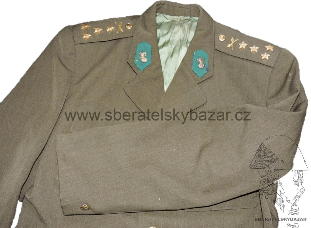  Blůza SNB - pro OSH (Ostraha státních hranic) - Pohraniční stráž 60.léta