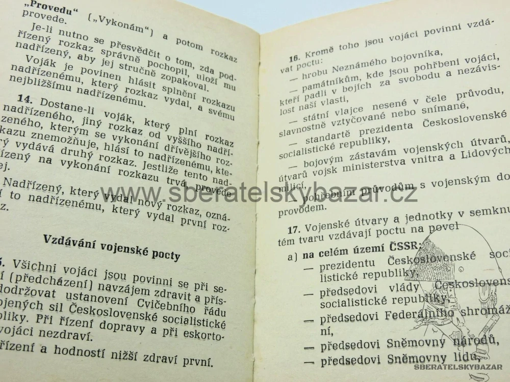 Předpis ČSLA - Řád vnitřní služby 