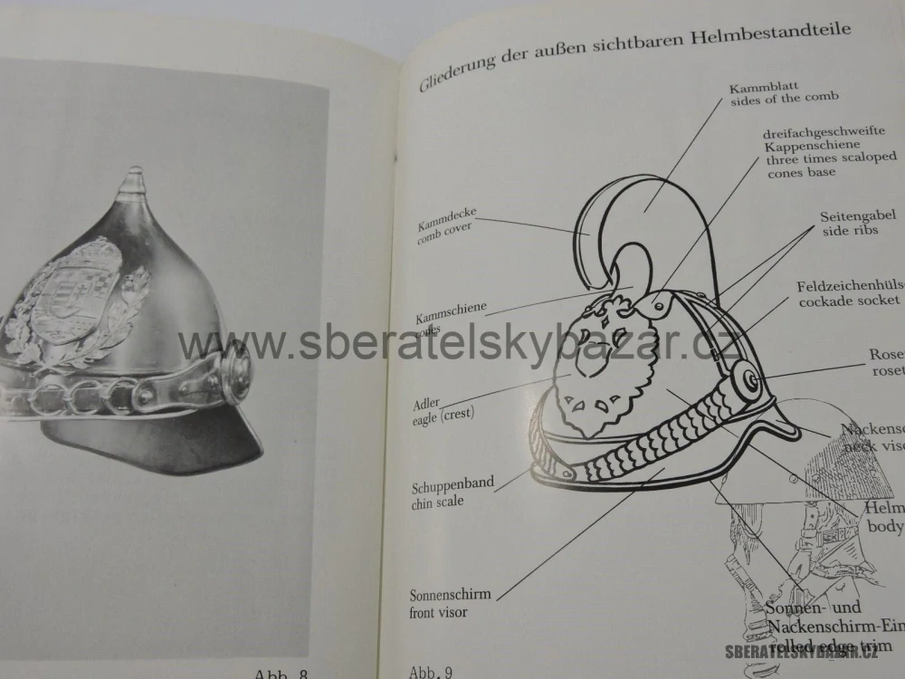 Kniha Rakousko Uherské přilby 