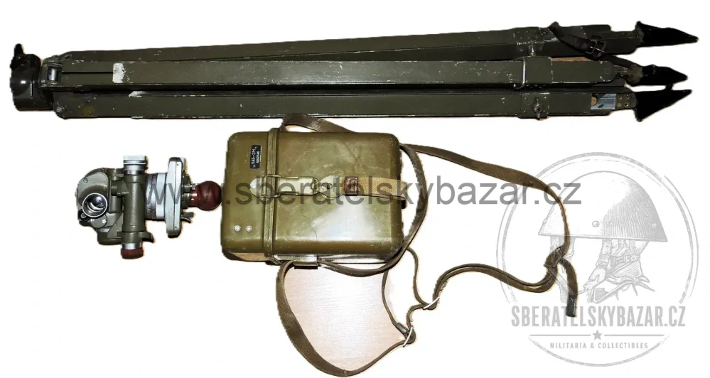 DĚLOSTŘELECKÁ BUZOLA PAB-2 - včetně stativu