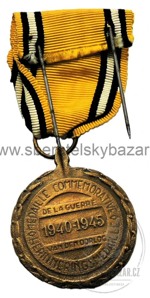 Belgie – Medaile válečného dobrovolníka 1940–1945 – se zkříženými meči 