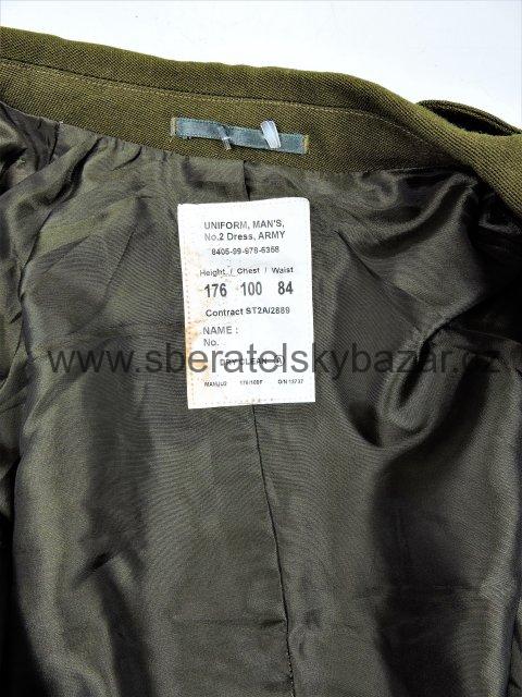 Armádní sako Velká Británie - Uniform - Rifles Rifleman