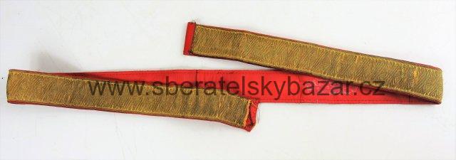 Opasek Velitele Hradní stráže bez přezky použité