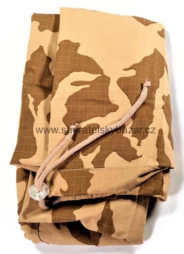Převlek k tlumoku malému pro průzkumníky vz.95 desert s béžovým potiskem ripstop