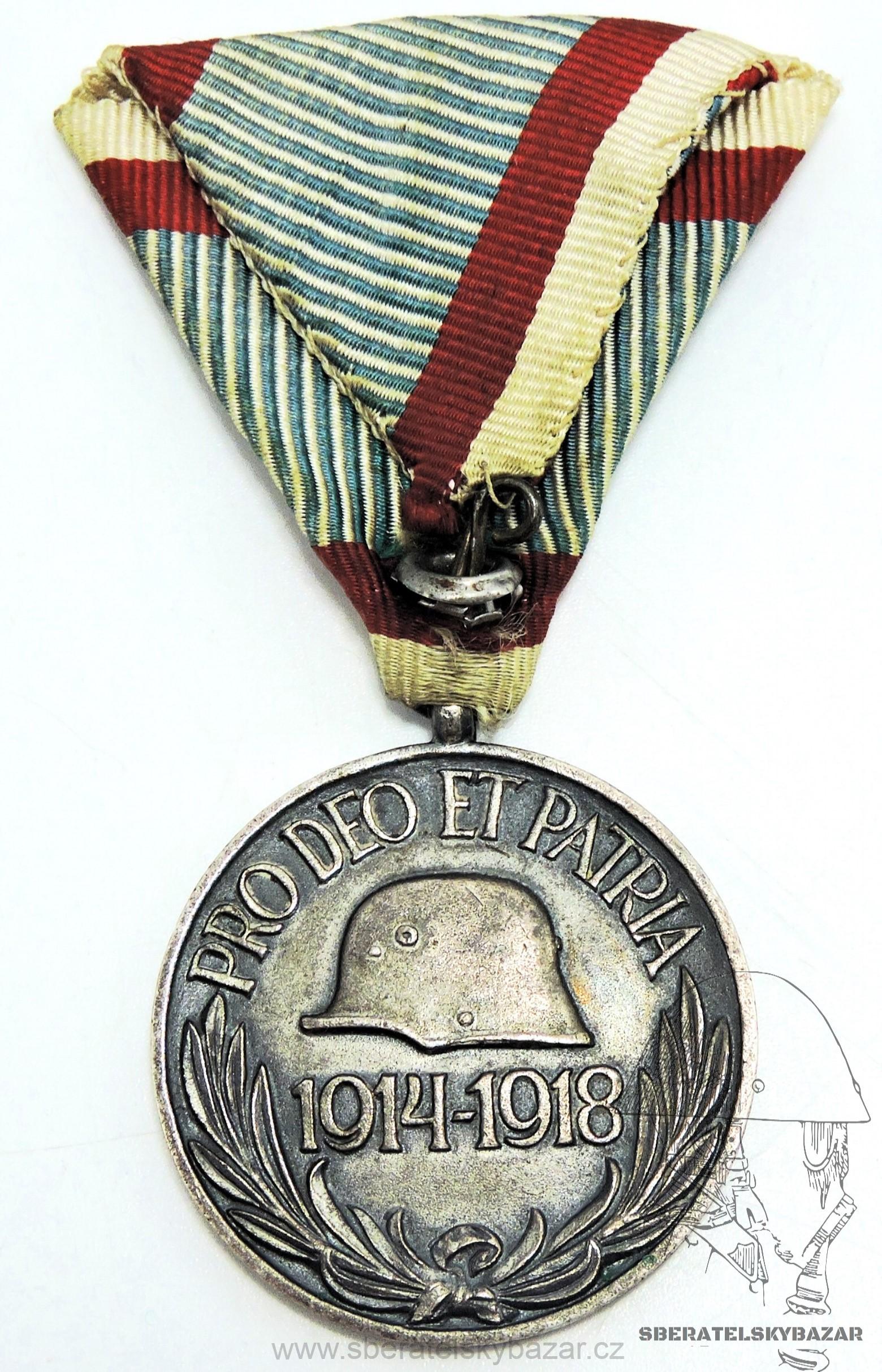 Maďarská pamětní medaile na světovou válku 1914-18